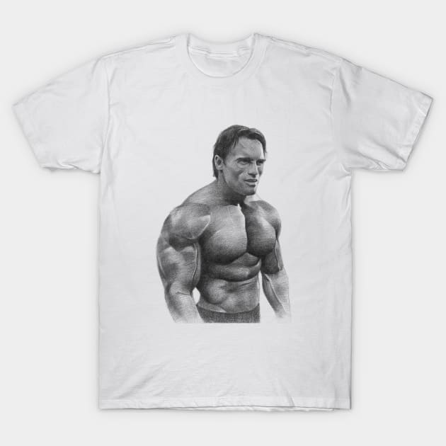 Arnold Schwarzenegger T-Shirt by korobovart